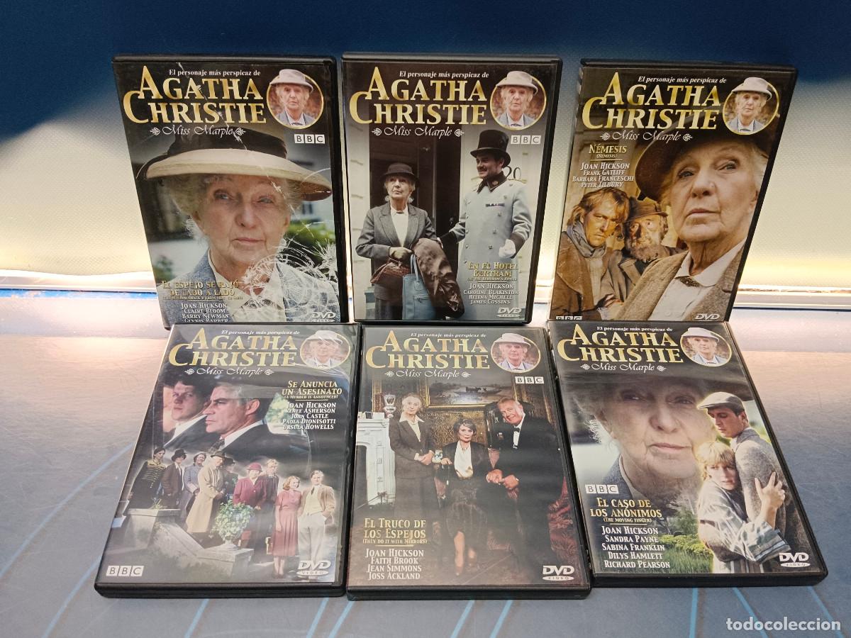 Cine: 6 DVDs Agatha Christie Miss Marple