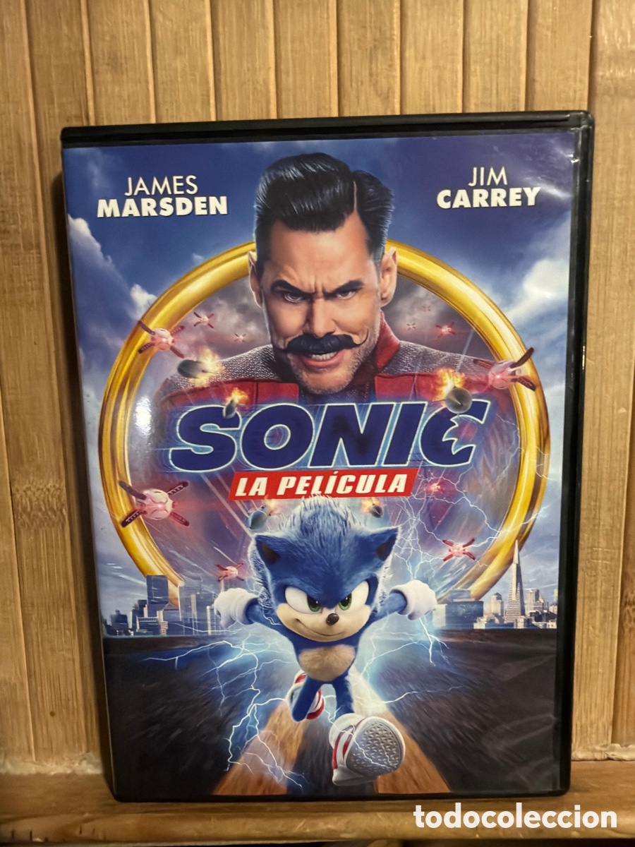 Cine: Sonic La pel&iacute;cula DVD SEMINUEVO