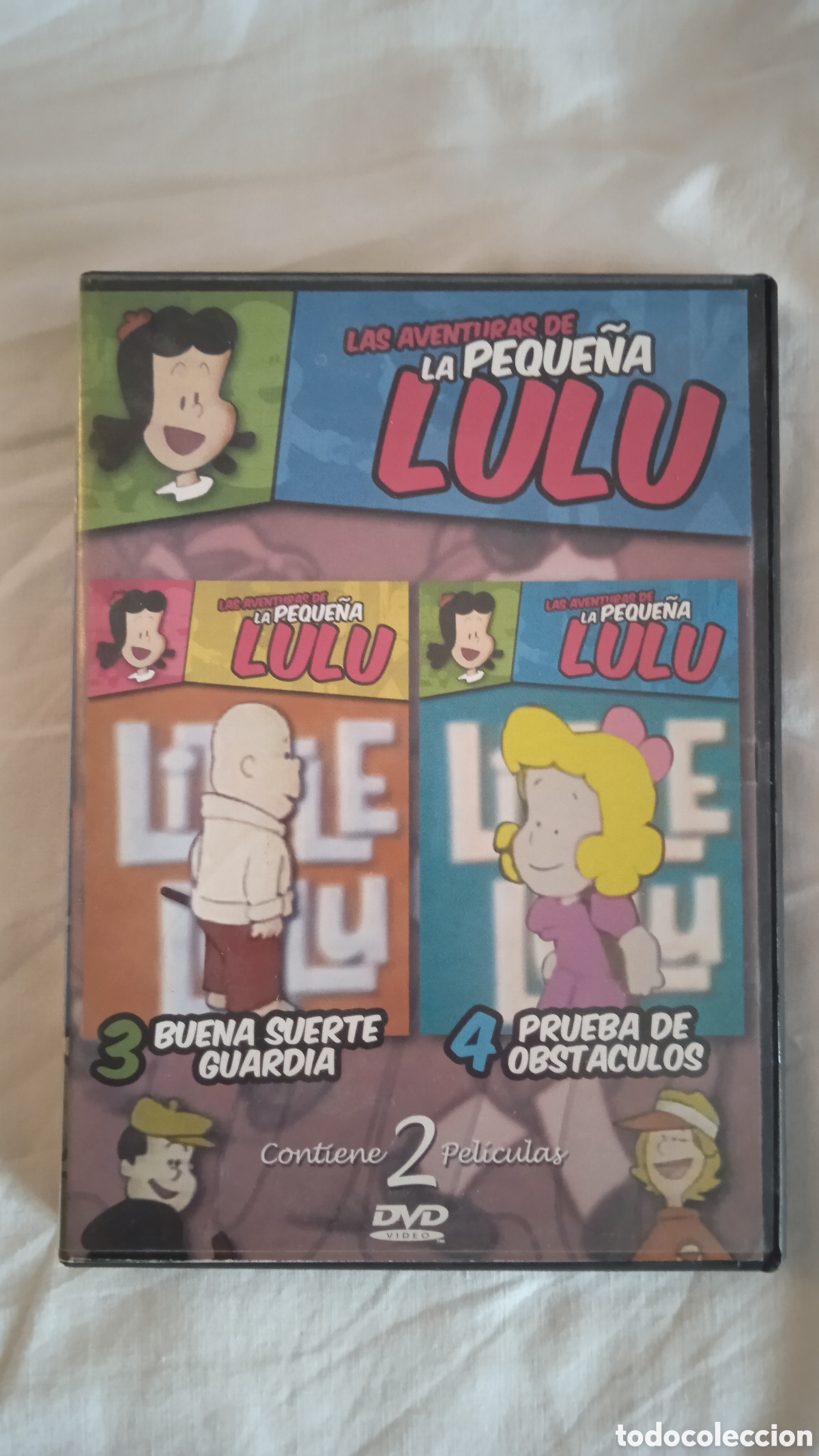 Cine: DVD Las Aventuras de la Peque&ntilde;a Lul&uacute; &ndash; Vol. 3 y 4 &ndash; Buena Suerte Guardia / Prueba de Obst&aacute;culos &ndash;