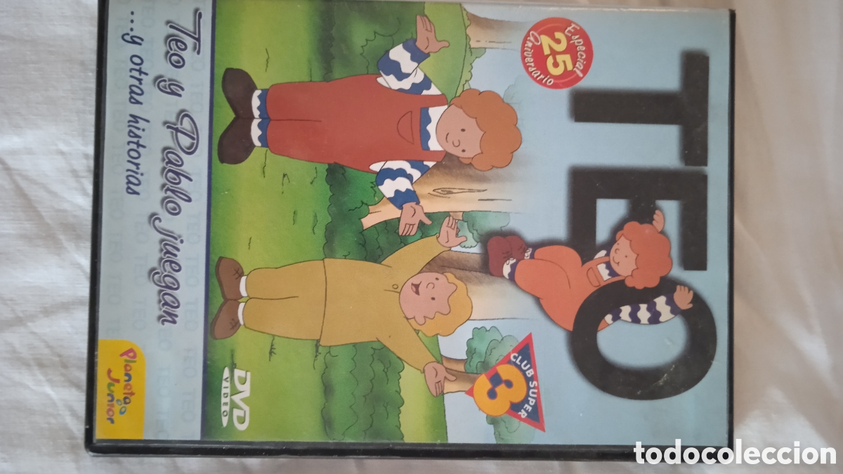 Cine: DVD TEO Y PABLO JUEGAN Y OTRAS HISTORIAS &ndash; Edici&oacute;n 25 Aniversario &ndash; Planeta Junior