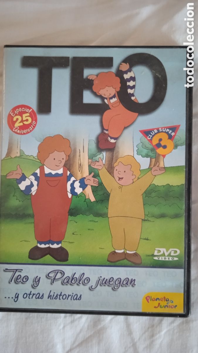 Cine: DVD TEO Y PABLO JUEGAN Y OTRAS HISTORIAS &ndash; Edici&oacute;n 25 Aniversario &ndash; Planeta Junior