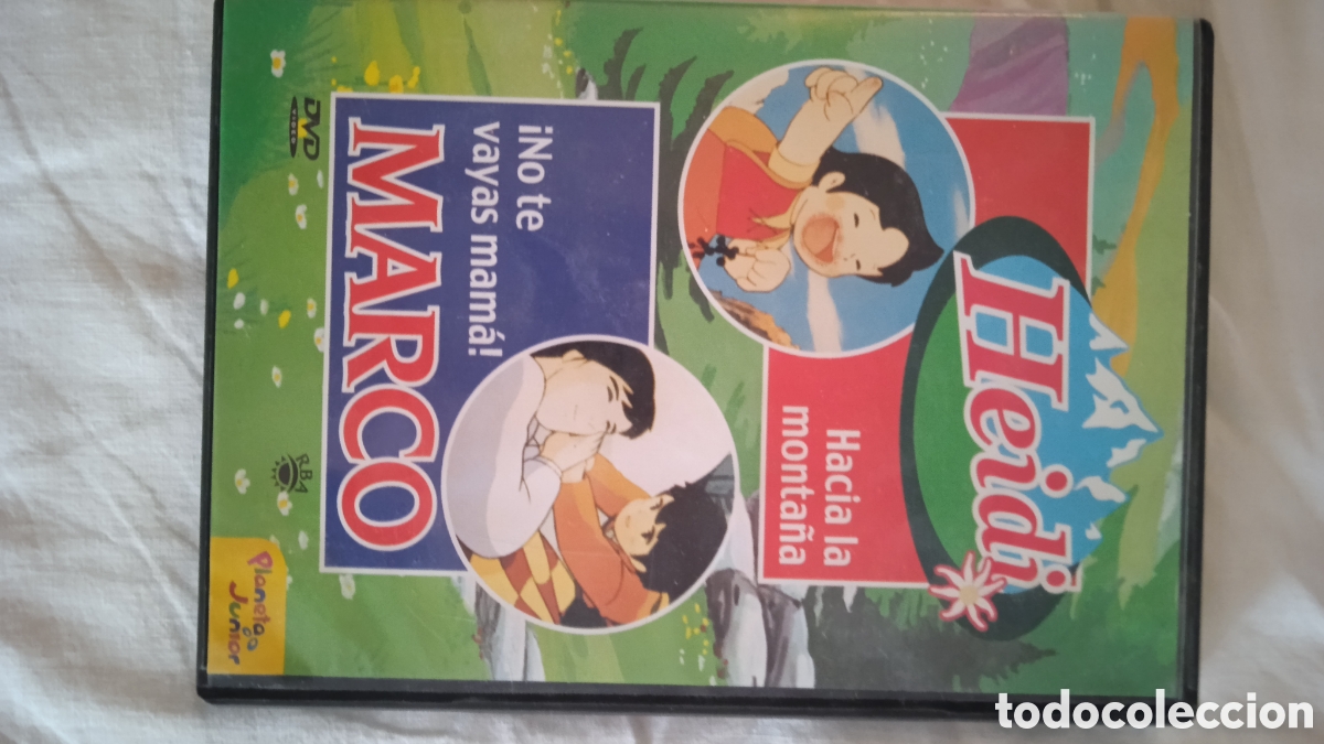 Cine: DVD Heidi + Marco &ndash; Hacia la Monta&ntilde;a / &iexcl;No te Vayas Mam&aacute;! &ndash; Planeta Junior &ndash; RBA &ndash; Vol. 1