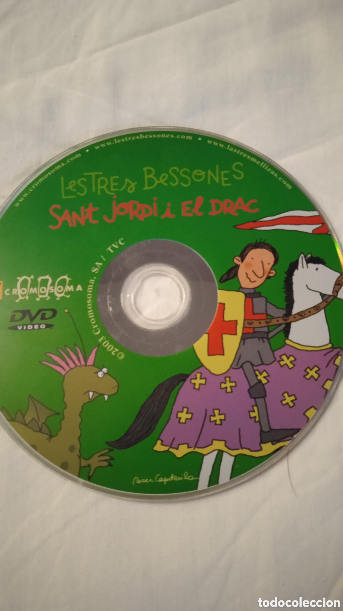 Cine: Les Tres Bessones: Sant Jordi i el Drac &ndash; DVD &ndash; Solo Disco