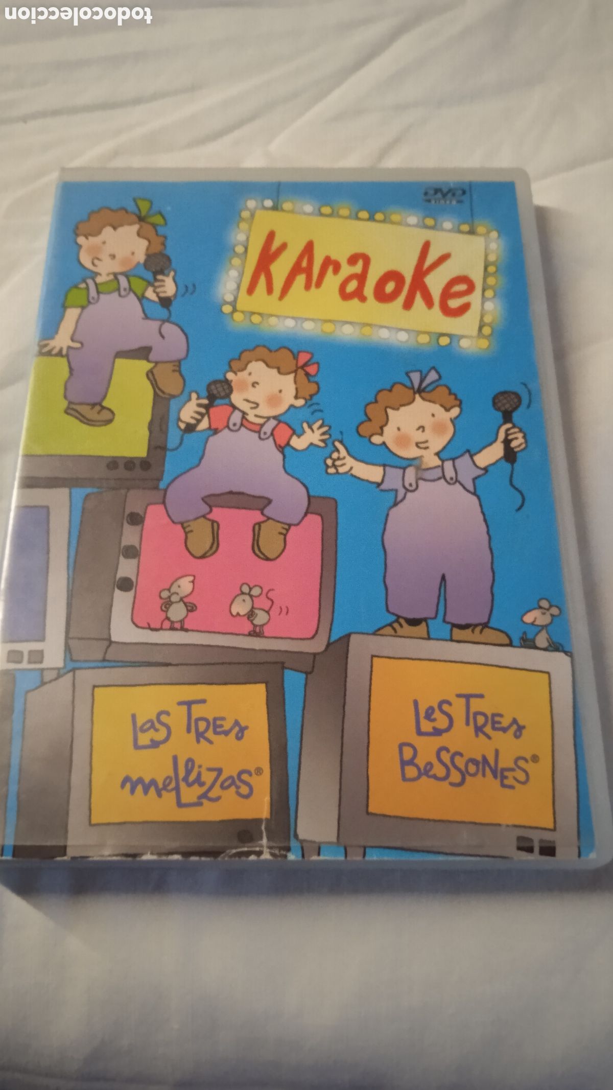 Cine: DVD Les Tres Bessones &ndash; Karaoke | Las Tres Mellizas | DVD Infantil Original
