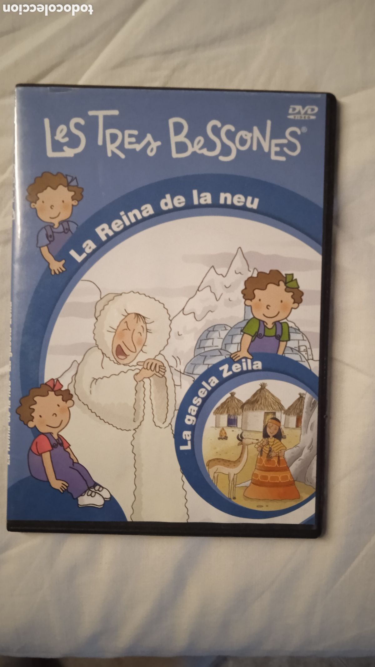 Cine: DVD infantil Les Tr&egrave;s Bessones &ndash; La Reina de la neu / La princesa Zelma