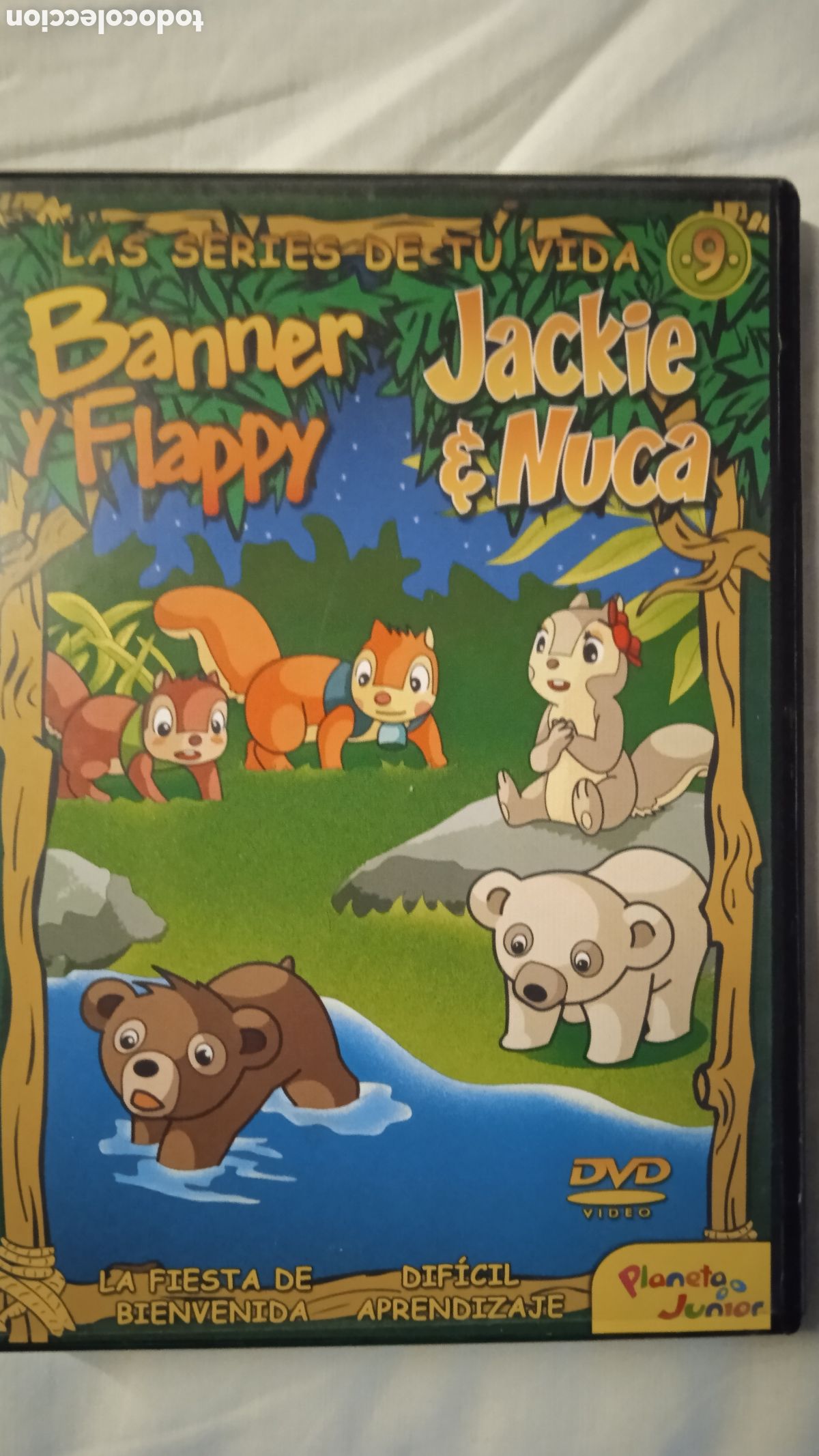 Cine: SIN DISCO DVD Banner y Flappy / Jackie & Nuca &ndash; Las Series de Tu Vida n&ordm; 9 &ndash; SOLO CAR&Aacute;TULA Y CAJA
