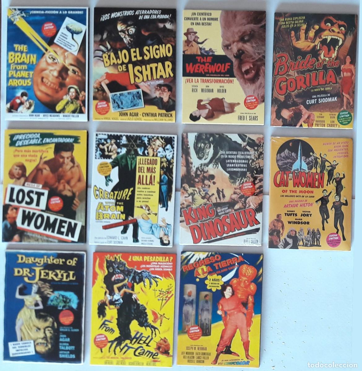 Cine: Coleccion Lo mejor y lo peor de la Sci-Fi (L&acute;atelier 13) DVD 25 &euro; cada uno o rebaja por lotes