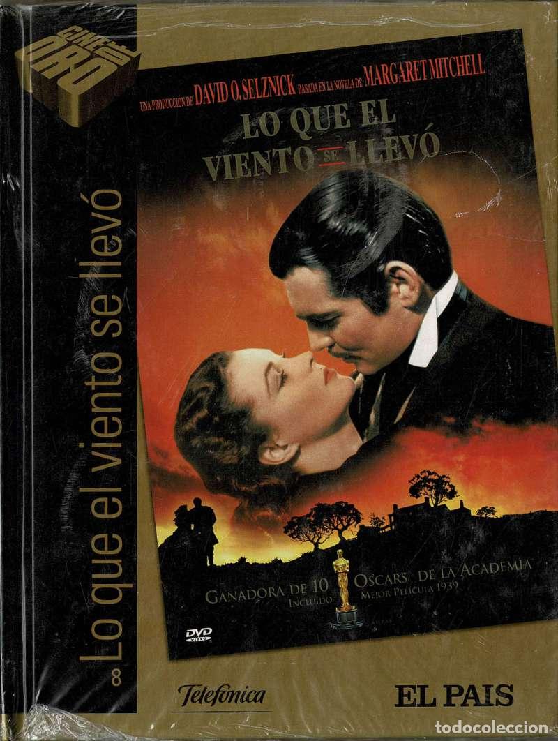 Cine: Lo que el viento se llev&oacute;. Cine de Oro. Libro + DVD (precintado)