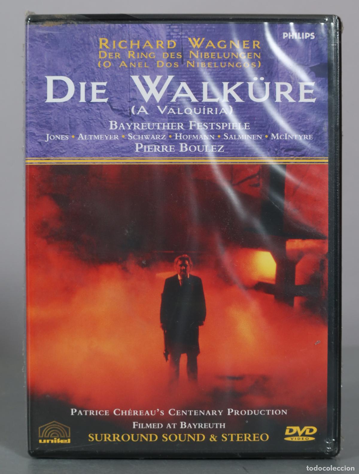 Cine: DVD. Richard Wagner - Die Walk&uuml;re - Bayreuther Festspiele - Pierre Boulez - Philips . PRECINTADO