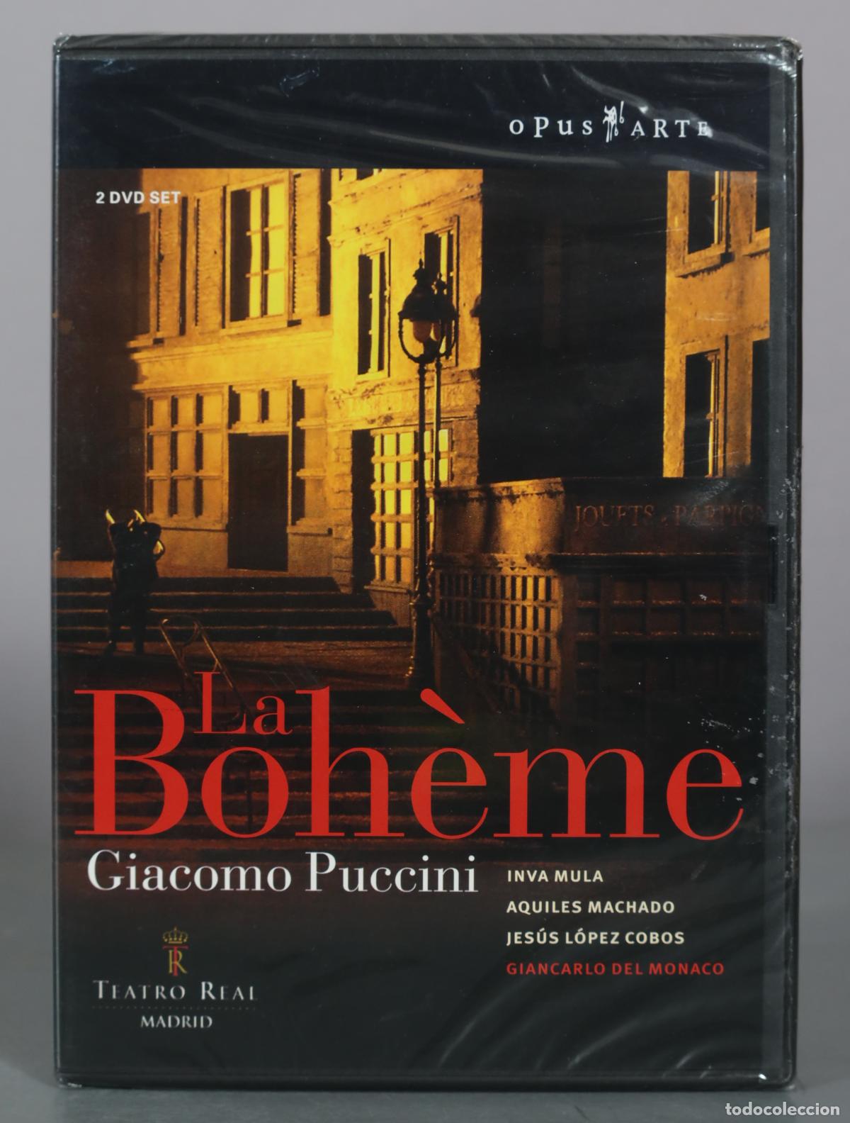 Cine: DVD. La Boh&egrave;me - Giacomo Puccini - Inva Mula - Aquiles Machado - Jes&uacute;s L&oacute;pez Cobos - . PRECINTADO