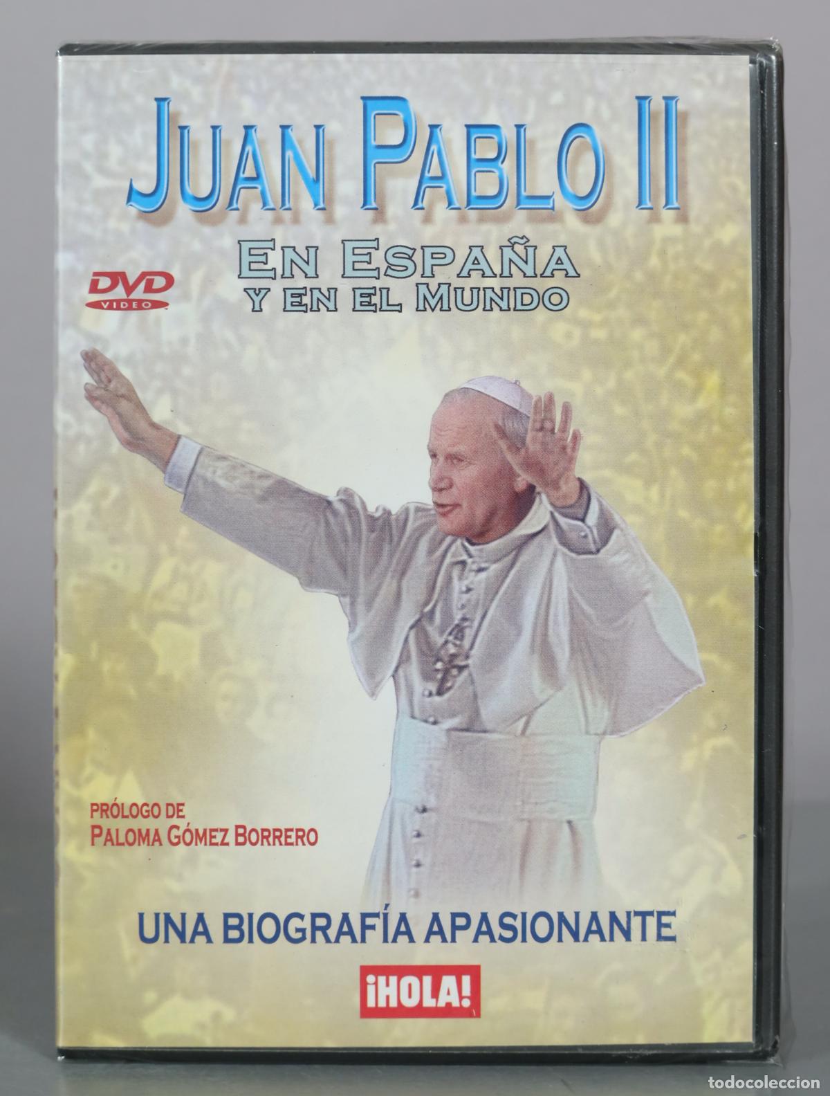Cine: DVD. Juan Pablo II - En Espa&ntilde;a y en el mundo - Una biograf&iacute;a apasionante - &iexcl;Hola! . PRECINTADO