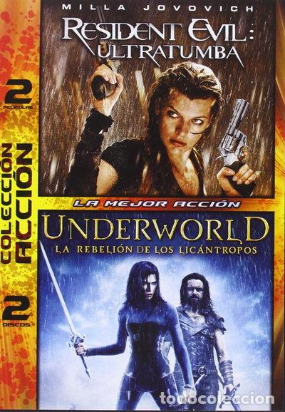 Cine: Resident Evil: Ultratumba / Underworld: La Rebeli&oacute;n De Los Lic&aacute;ntropos - Duo- 8414533084529