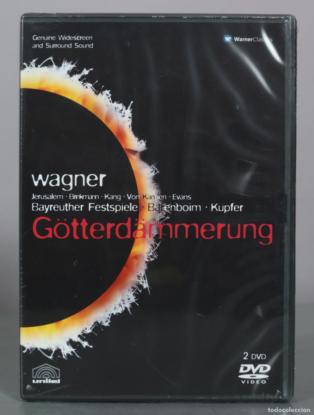 Cine: DVD. G&ouml;tterd&auml;mmerung - Richard Wagner - Jerusalem, Brinkmann, Kang, Von Kannen, Evans, . PRECINTADO