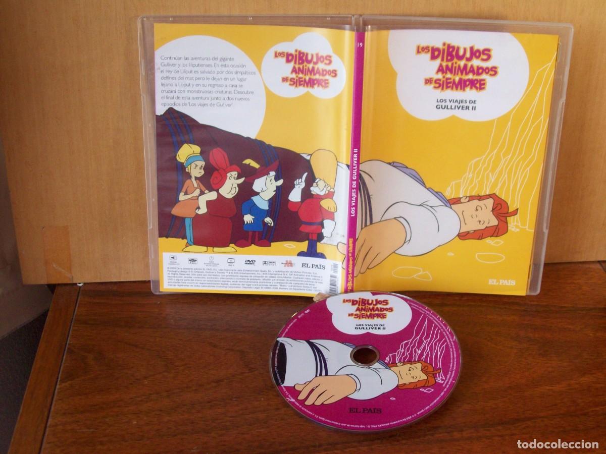 Cine: LOS VIAJES DE GULLIVER II - DVD CAJA FINA - LOS DIBUJOS ANIMADOS DE SIEMPRE