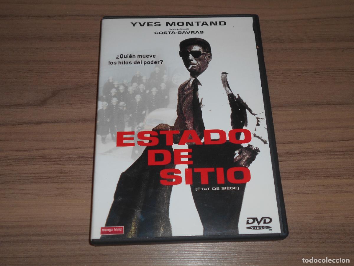 Cine: ESTADO DE SITIO DVD de COSTA-GAVRAS Yves Montand COMO NUEVA