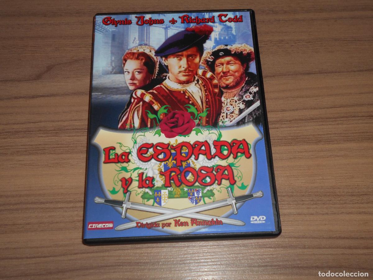 Cine: LA ESPADA Y LA ROSA 1953 DVD Richard Todd COMO NUEVA
