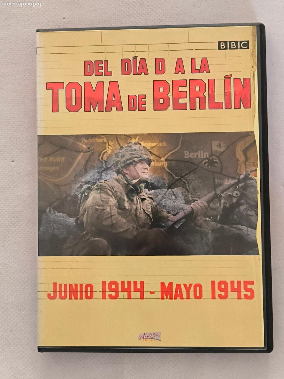Cine: DVD DEL DIA D A LA TOMA DE BERLIN - JUNIO 1944-1945 (I5)