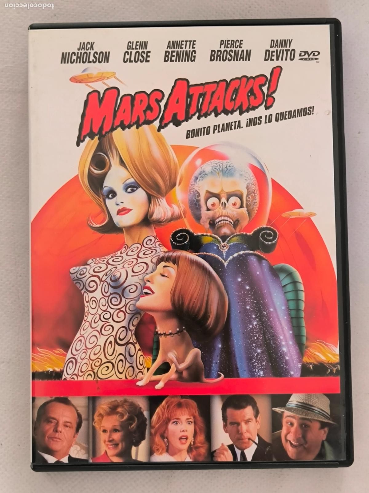 Cine: DVD MARS ATTACK! - JACK NICHOLSON (I5)