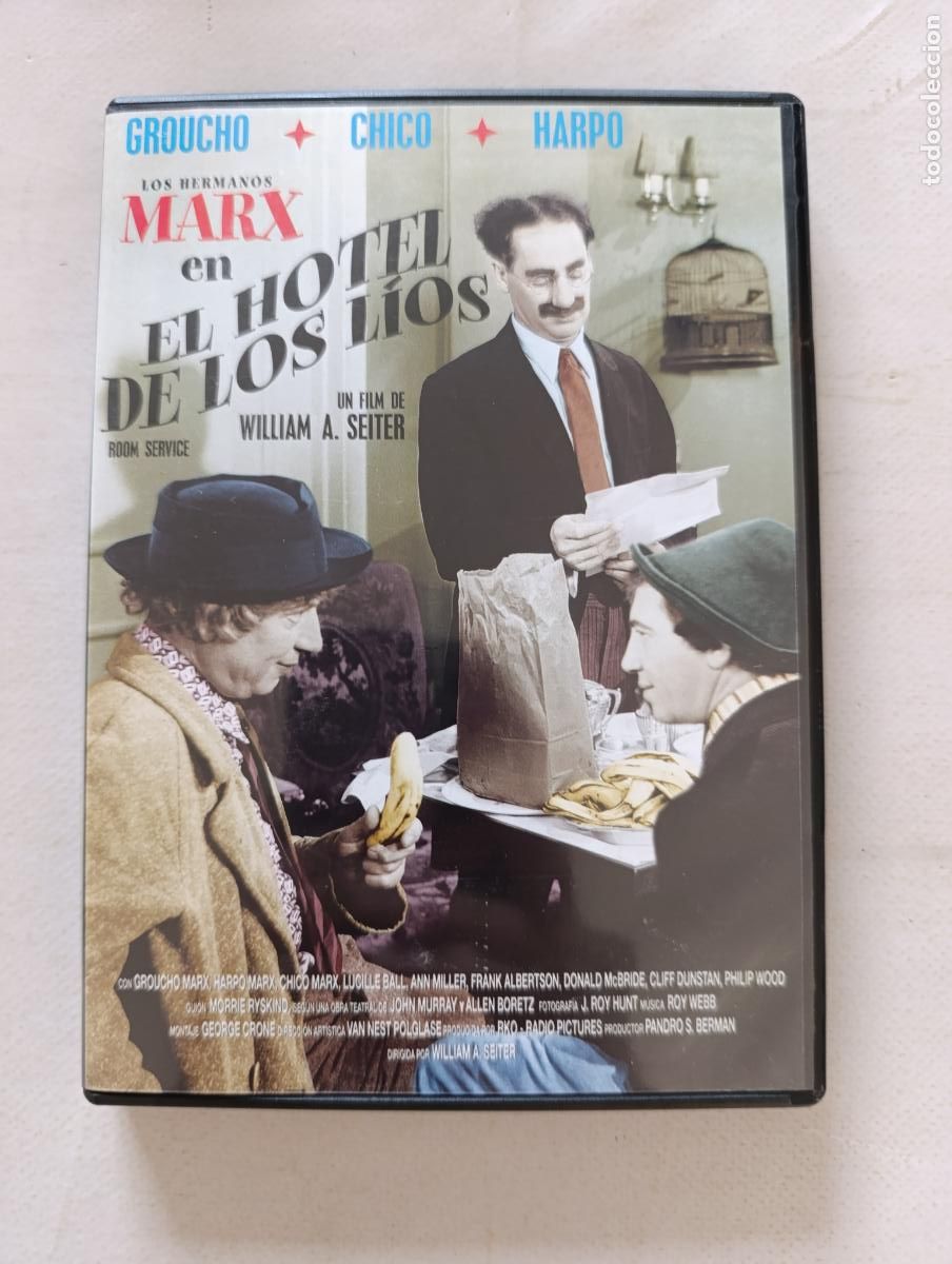 Cine: DVD EL HOTEL DE LOS LIOS - HERMANOS MARX (&Ntilde;5)