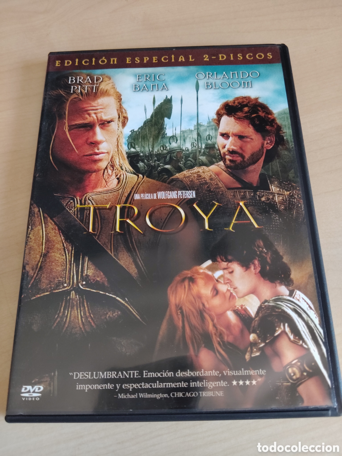 Cine: RD91 troya DVD SEGUNDAMANO