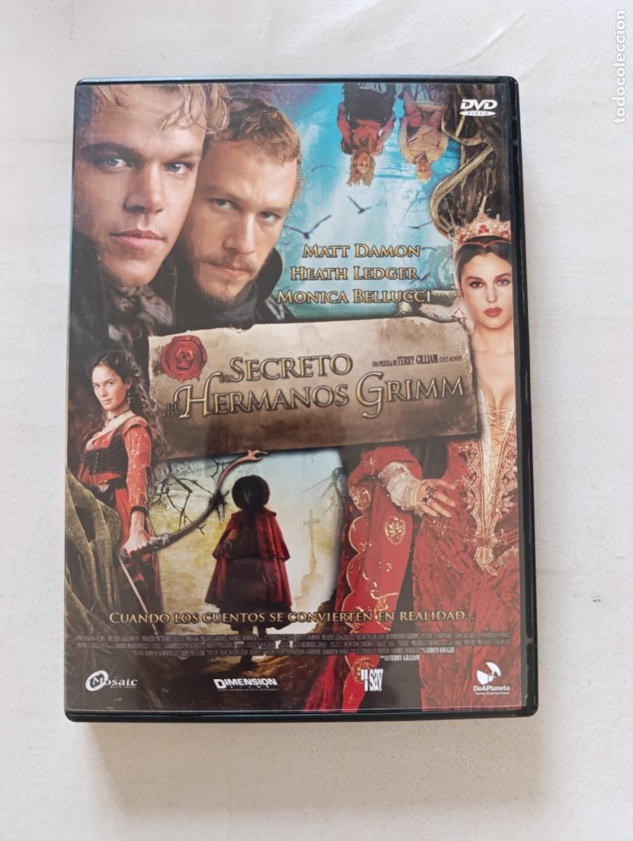Cine: DVD EL SECRETO DE LOS HERMANOS GRIMM - MATT DAMON (Z5)