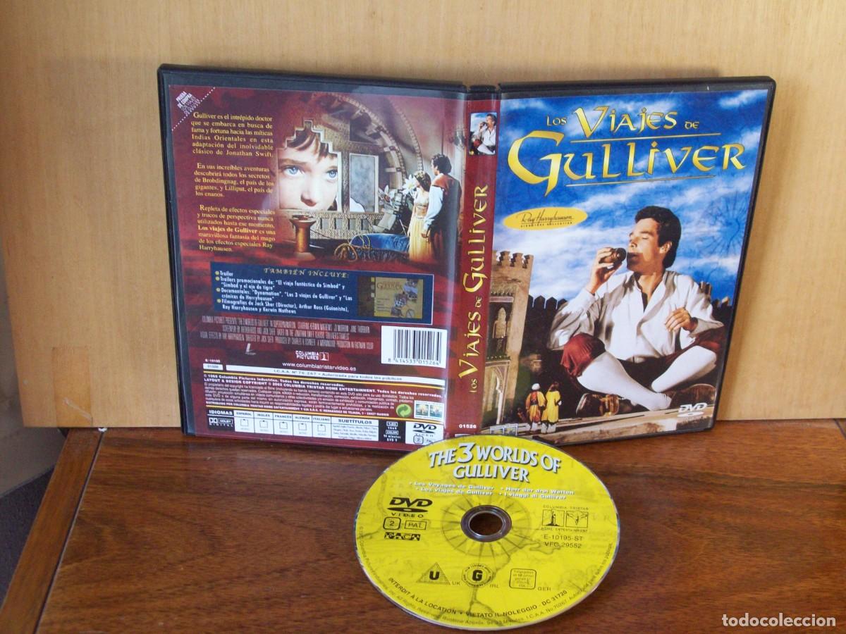 Cine: LOS VIAJES DE GULLIVER - KERWIN MATHEWS - JO MORROW - JUNE THORBUN - DVD