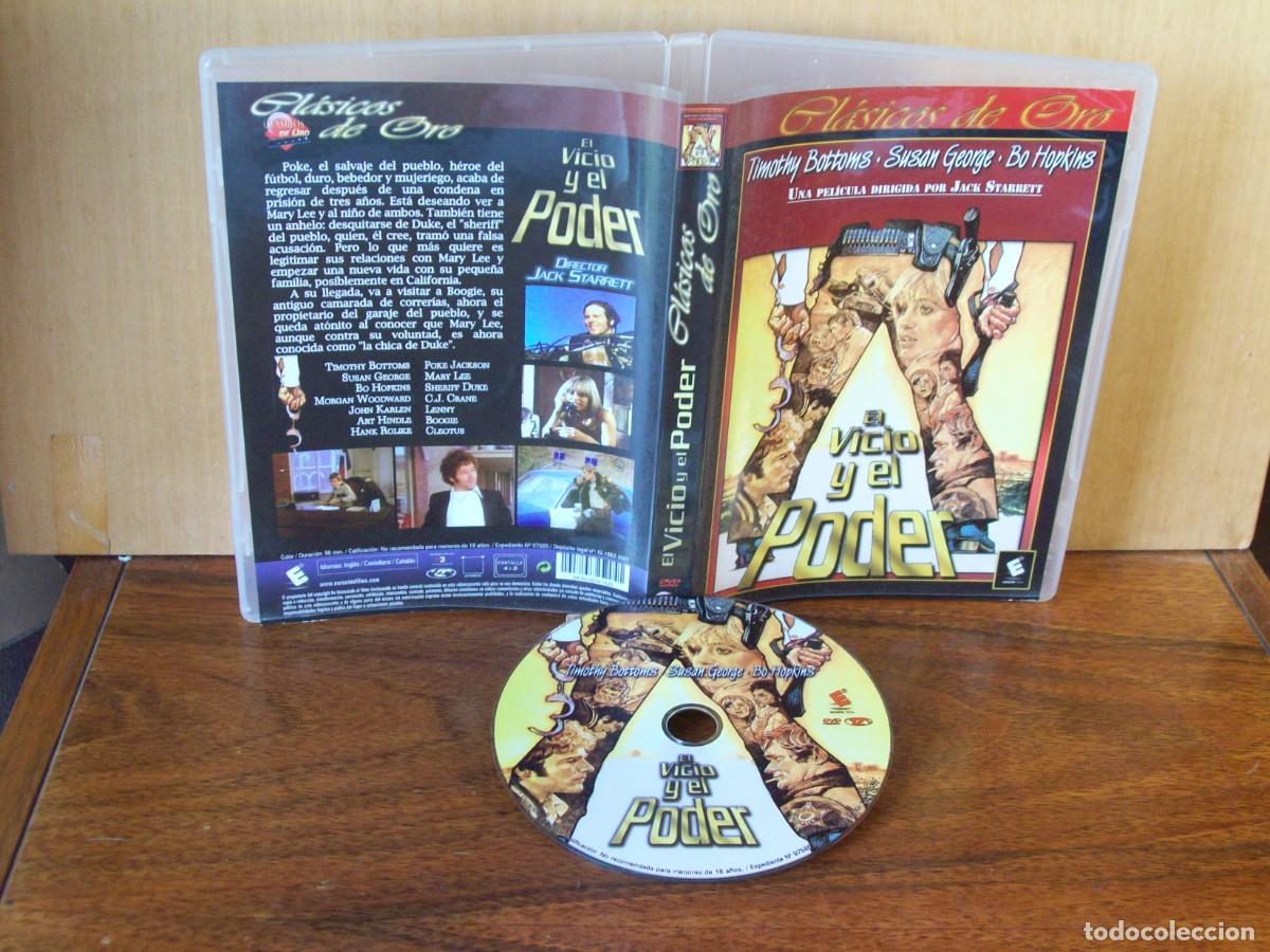 Cine: EL VICIO Y EL PODER - TIMOTHY BOTTOMS - SUSAN GEORGE - BO HOPKINS - DVD CLASICOS DE ORO