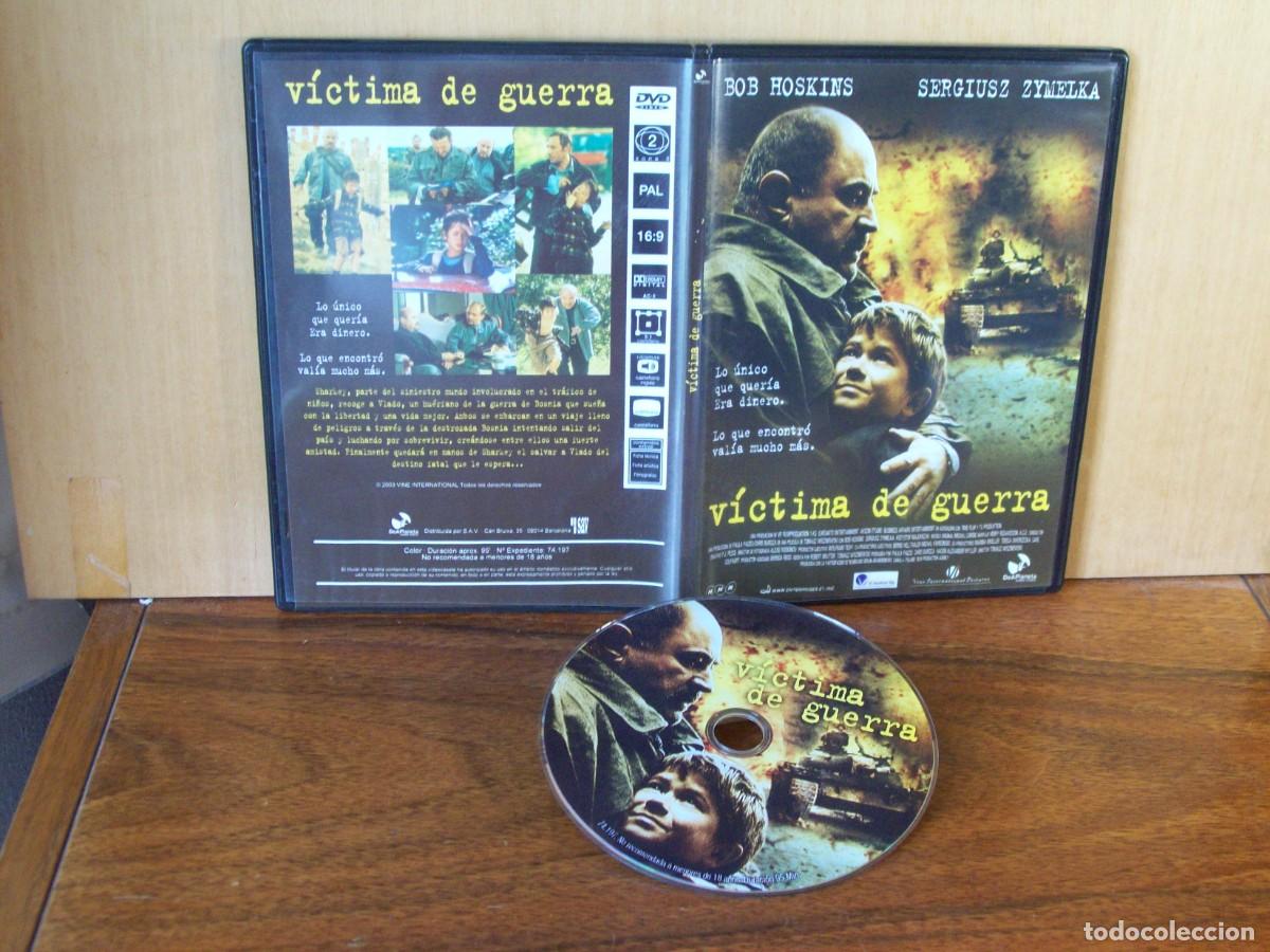 Cine: VICTIMA DE GUERRA - BOB HOSKINS - SERGIUSZ ZYMELKA - KRISTO MALCHEZAK - DVD CAJA FINA