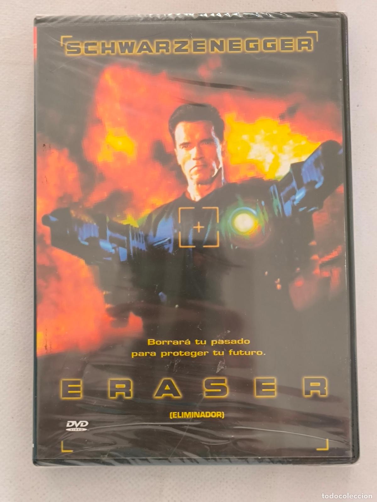 Cine: DVD ERASER - ARNOLD SCHWARZENNEGER - NUEVO, PRECINTADO (B6)