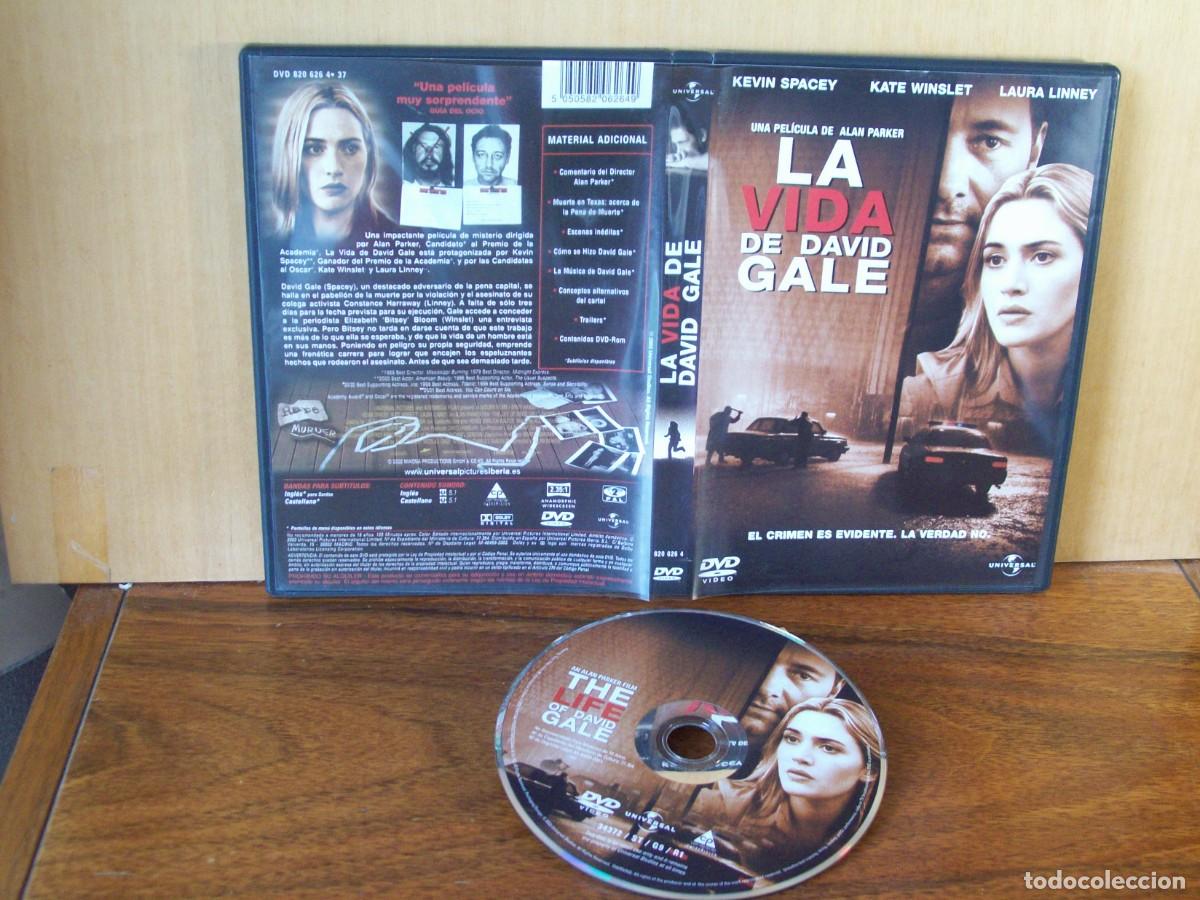 Cine: LA VIDA DE DAVID GALE - KEVIN SPACEY - KATE WINSLET - LAURA LINNEY - DVD