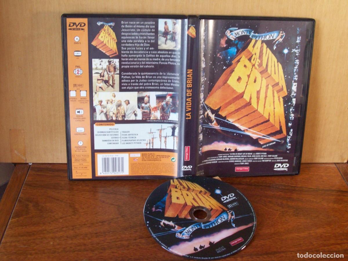 Cinema: LA VIDA DE BRIAN - MONTY PYTHON - TERRY JONES - GRAHAM CHAPMAN - MICHAEL PALIN - DVD