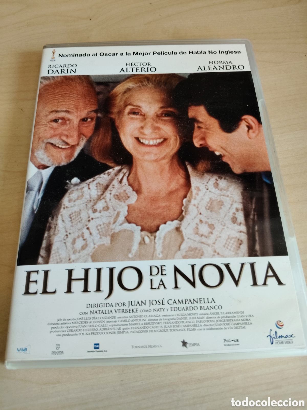 Cine: RD93 3l hijo de la novia DVD SEGUNDAMANO