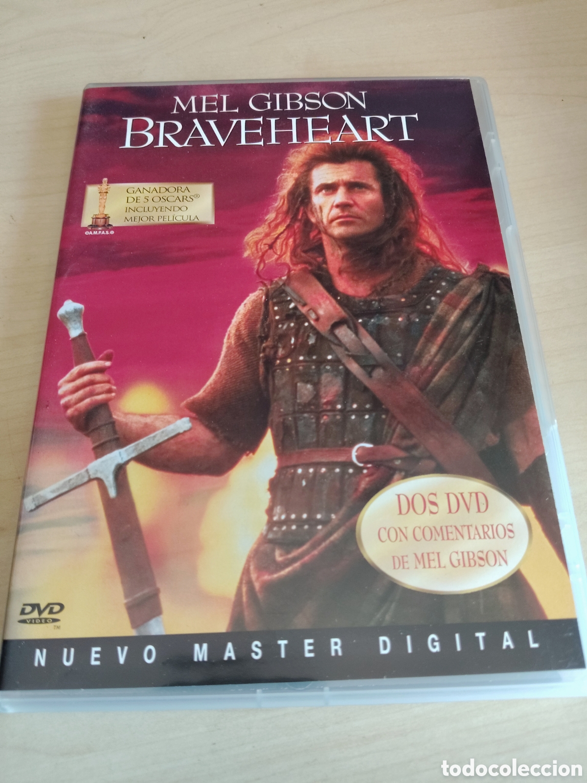 Cine: RD93 braveheart DVD SEGUNDAMANO