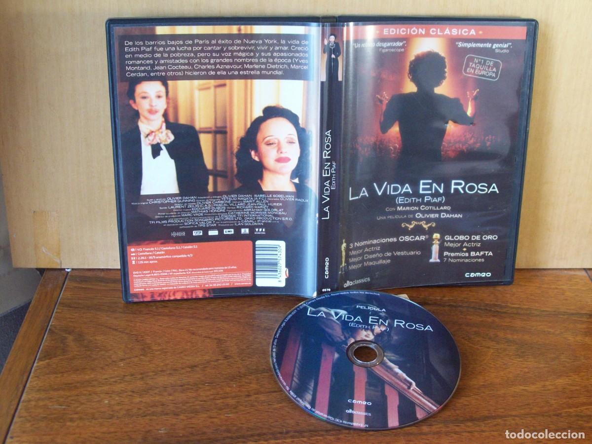 Kino: LA VIDA EN ROSA - EDITH PIAF - MARION COTILLARD -NACIONALIDAD FRANCESA - DVD