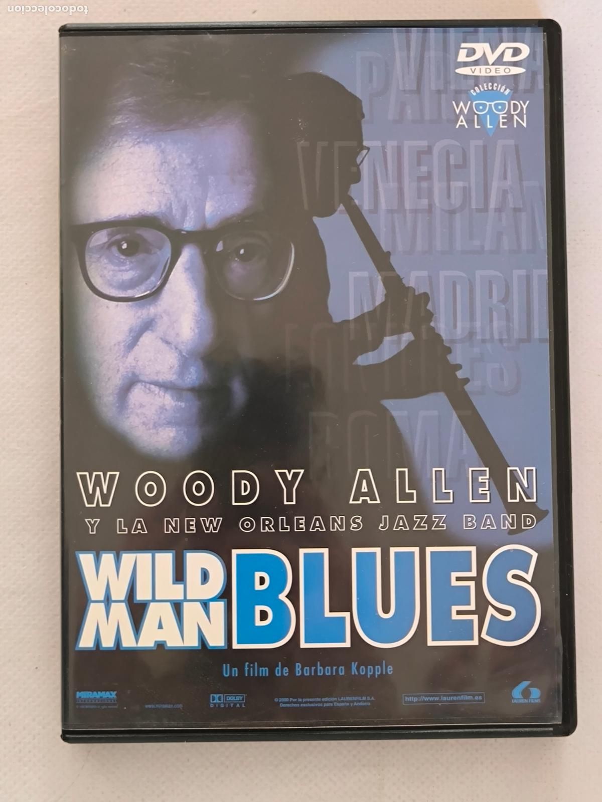 Cine: DVD WILD MAN BLUES - WOODY ALLEN Y LA NEW ORLEANS JAZZ BAND (E6)