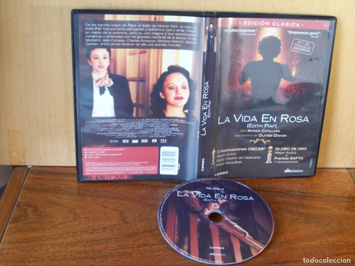 Cine: LA VIDA EN ROSA - EDITH PIAF - MARION COTILLARD - NACIONALIDAD FRANCESA - DVD