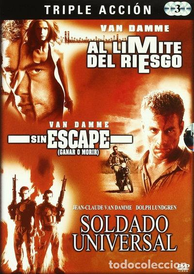 Cine: Pack Triple acci&oacute;n Van Damme- 8414533040310