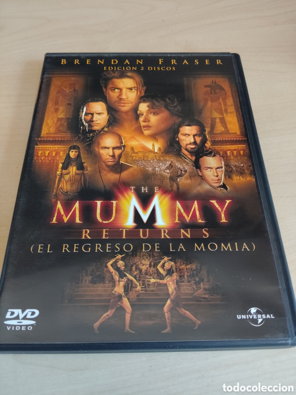 Cine: RD93 the munmy returns DVD SEGUNDAMANO