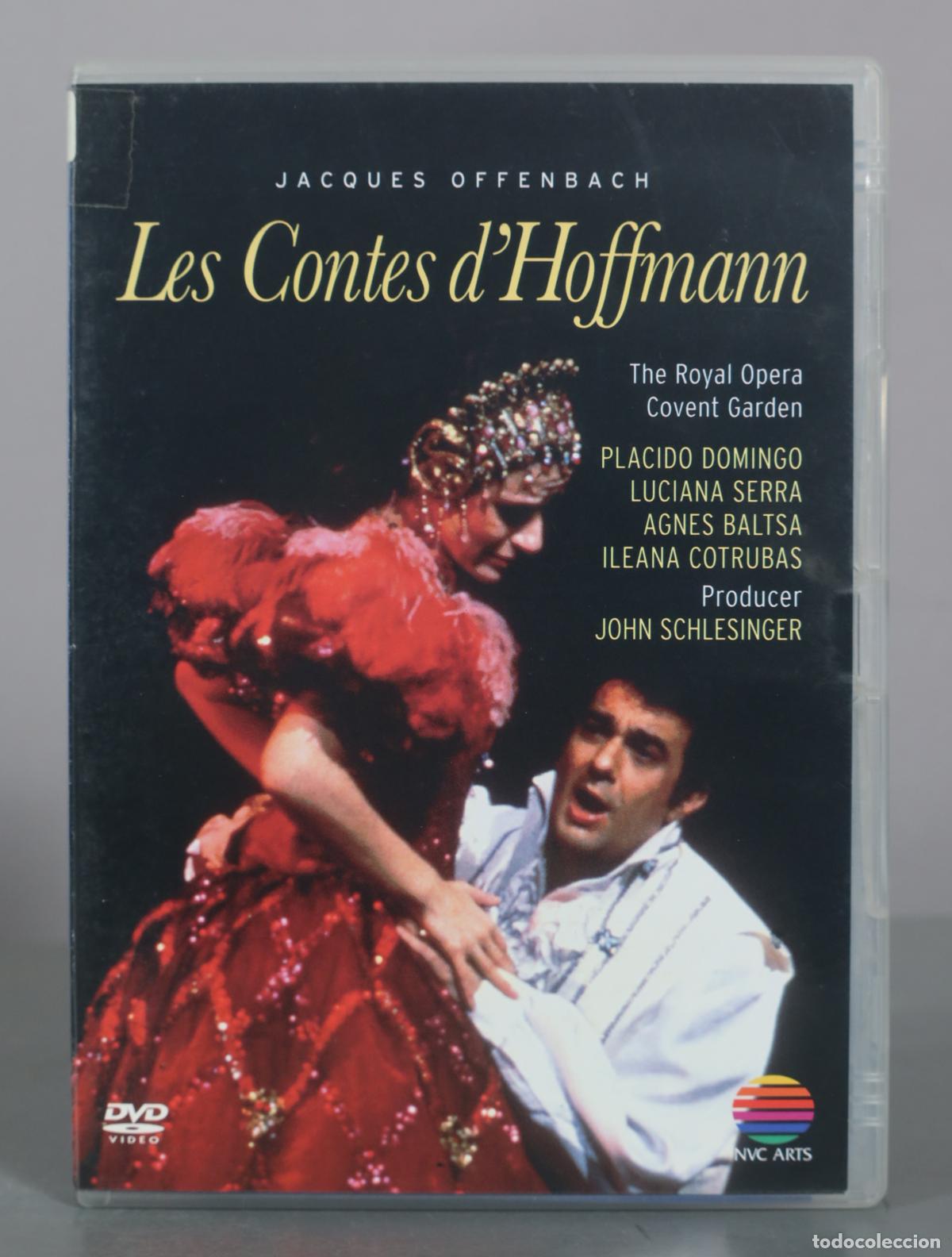 Cine: DVD. Les Contes d'Hoffmann - Jacques Offenbach - Placido Domingo, Luciana Serra, Agnes Baltsa,