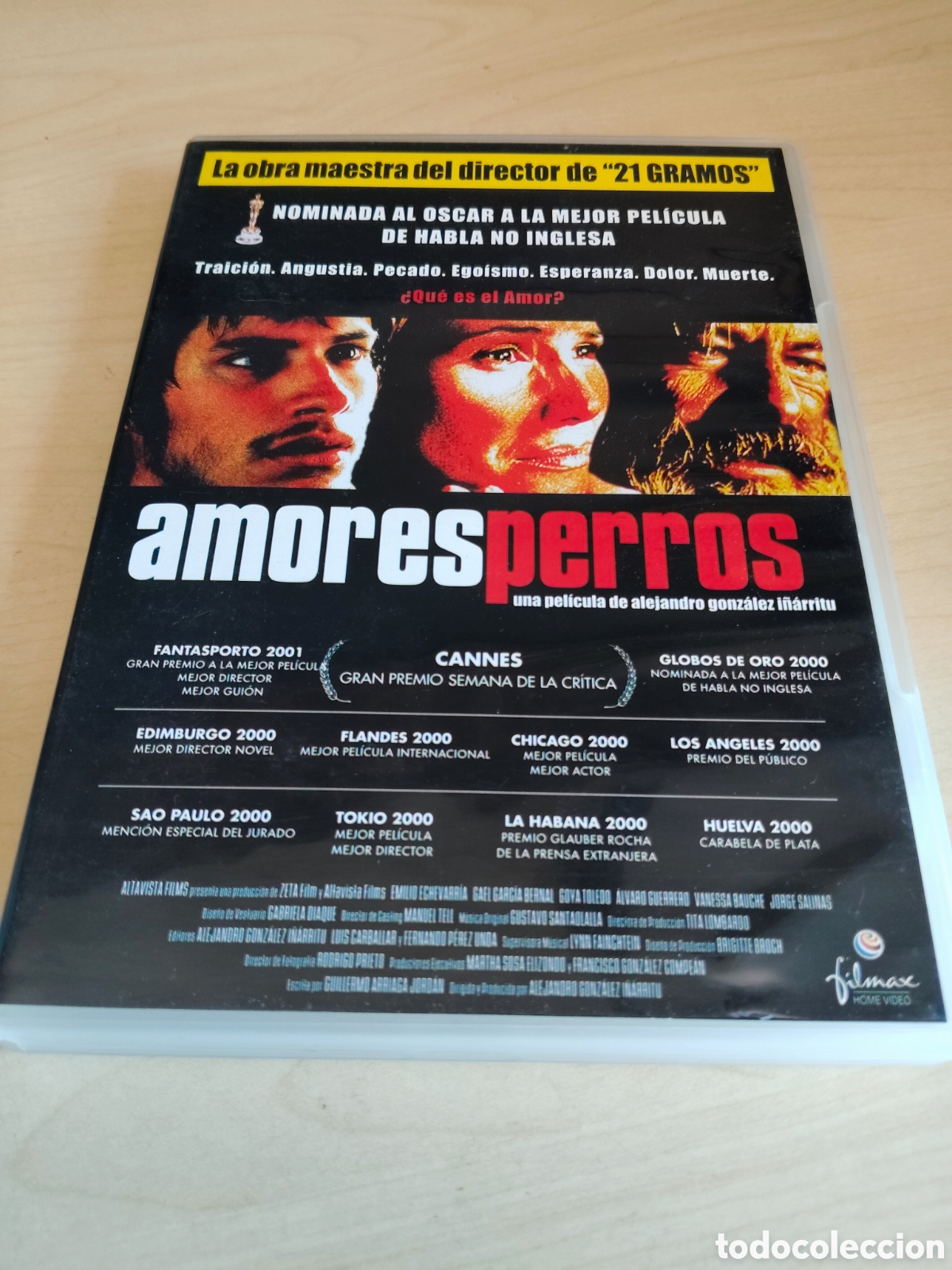 Cine: RD93 amores perros DVD SEGUNDAMANO