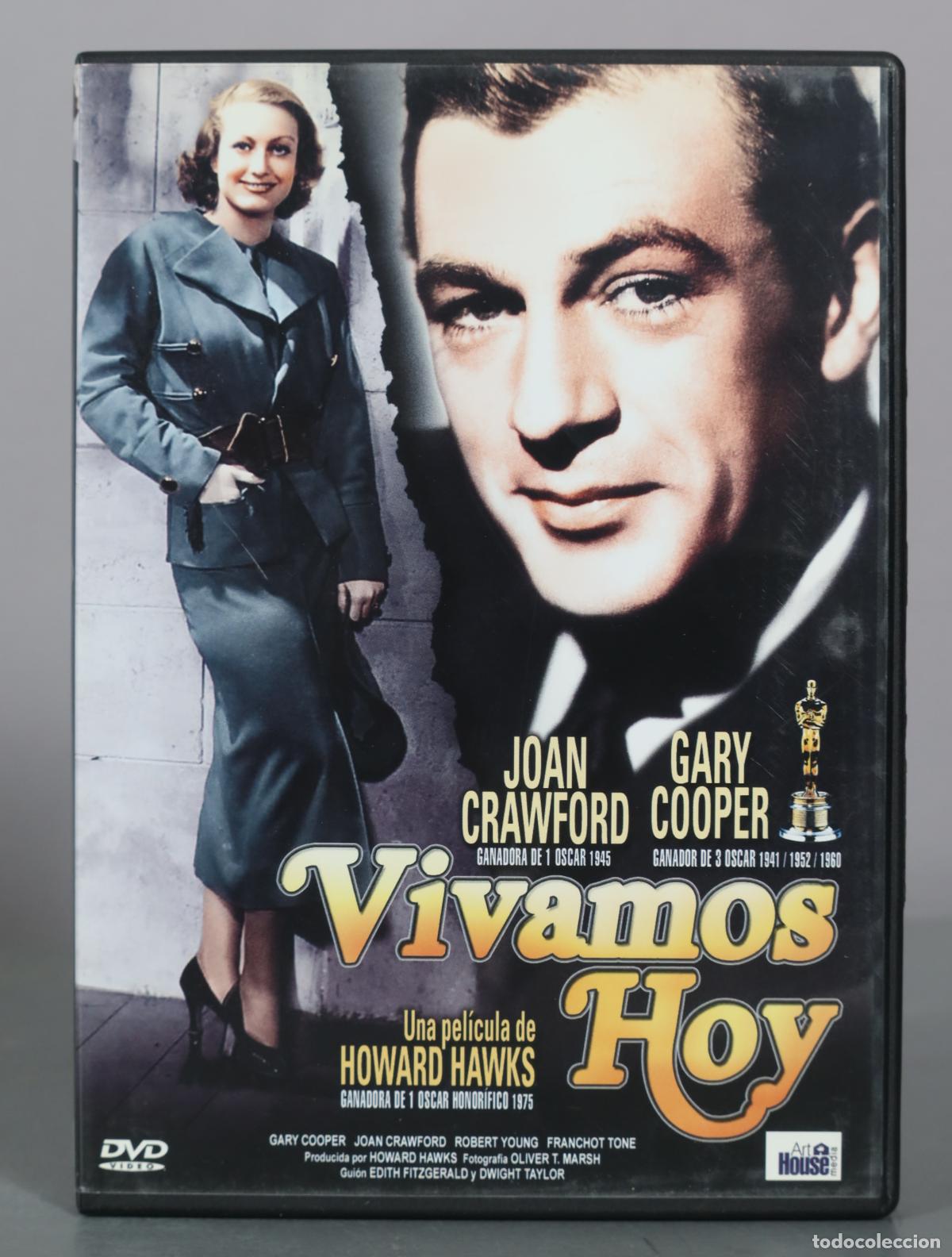 Cine: DVD. Vivamos Hoy - Joan Crawford, Gary Cooper - Howard Hawks