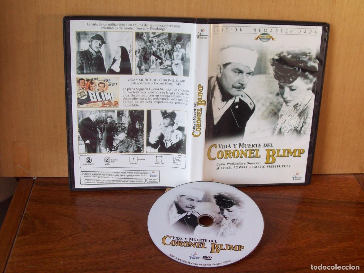 Cine: VIDA Y MUERTE DEL CORONEL BLIMP - DVD EDICION REMASTERIZADA EN BLANCO Y NEGRO