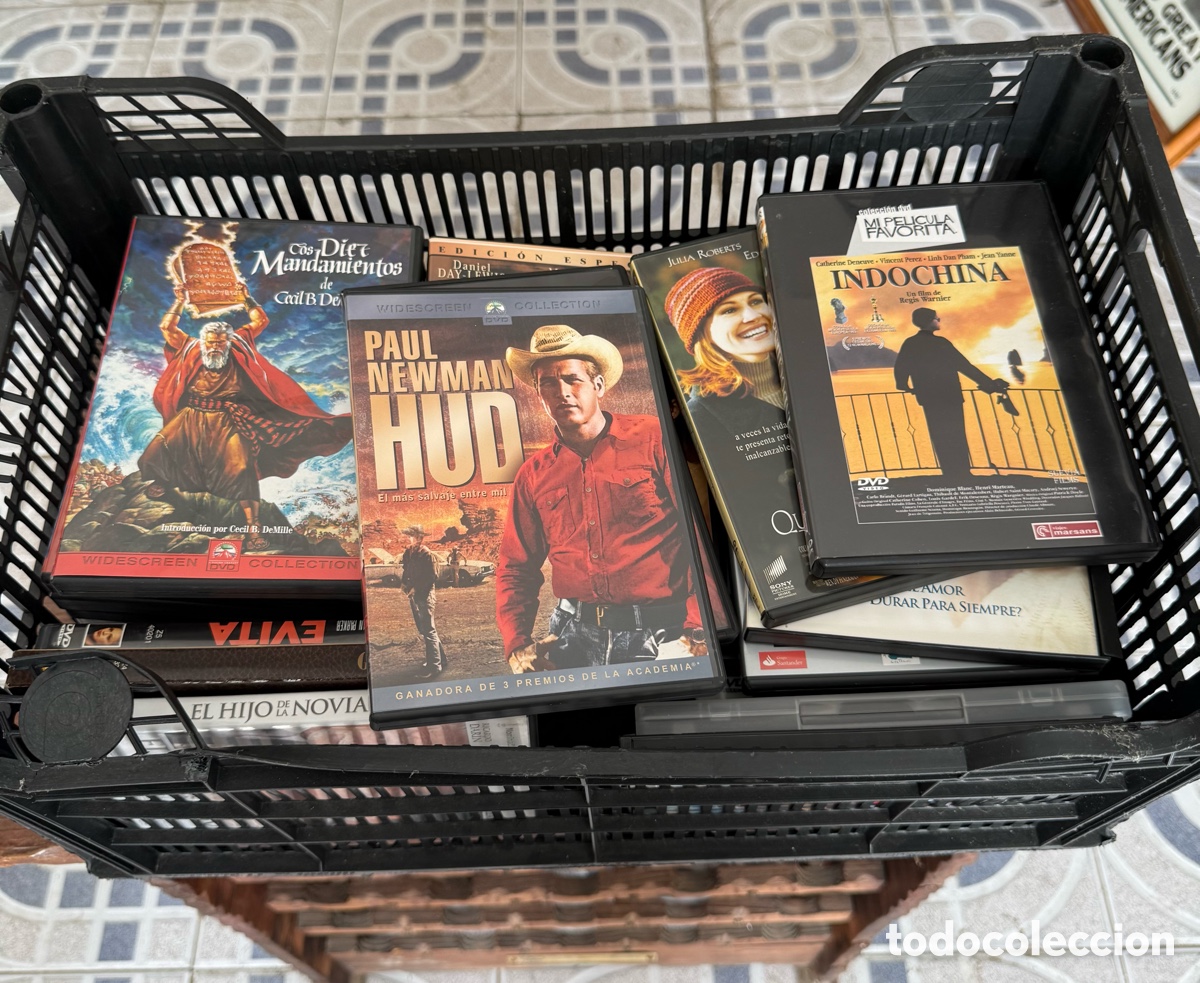 Cinema: Caja con 39 DVD todo lo que se ve