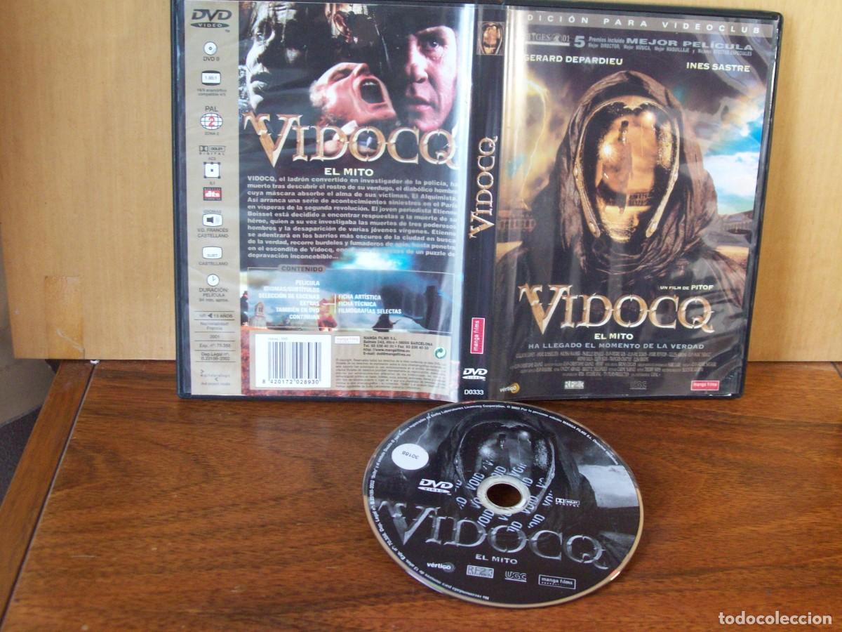 Cine: VIDOCQ (EL MITO) - GERARD DEPARDIEU - INES SASTRE - EDICION PARA VIDEOCLUB