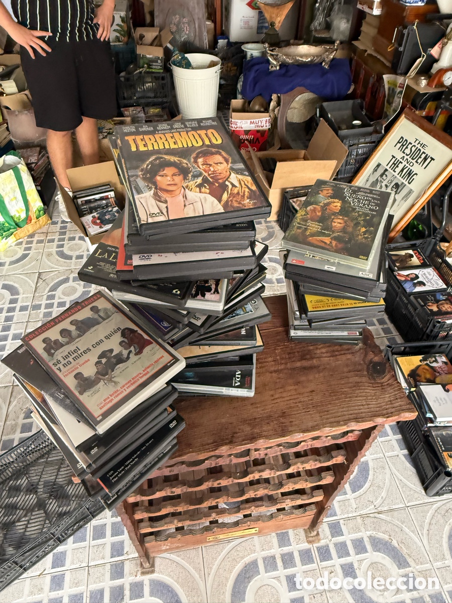 Cine: Caja con 60 DVD todo lo que se ve