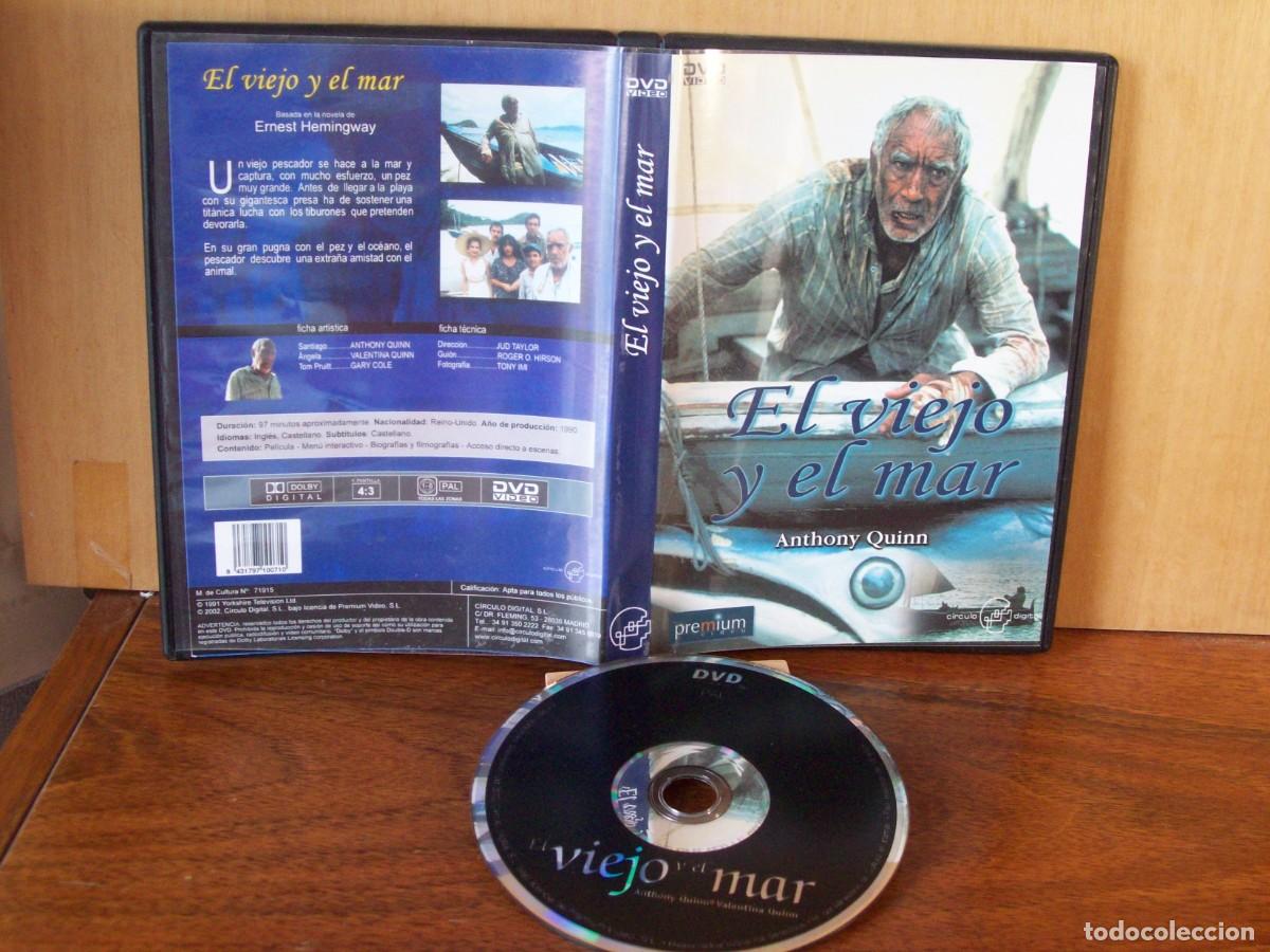 Cine: EL VIEJO Y EL MAR - ANTHONY QUINN - VALENTINA QUINN - GARY COLE - DVD