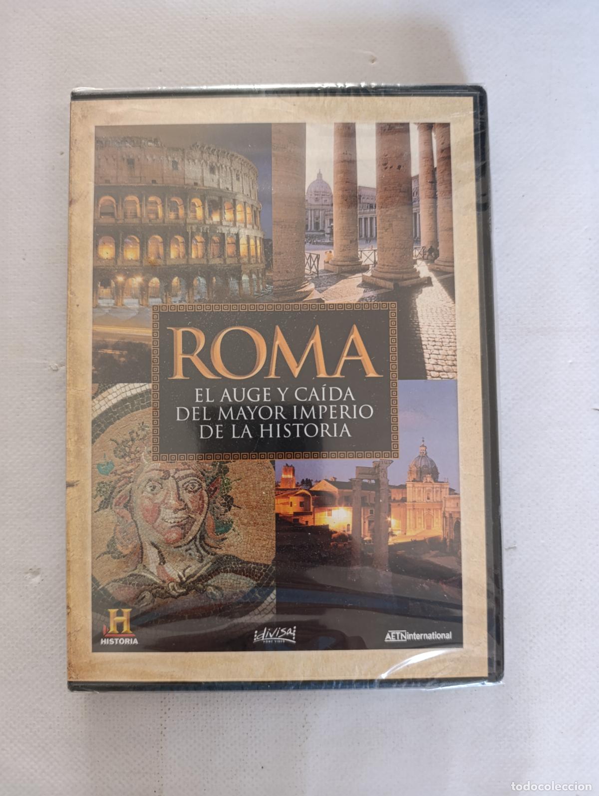 Cine: DVD ROMA - EL AUGE Y CAIDA DEL MAYOR IMPERIO DE LA HISTORIA - NUEVO, PRECINTADO (Z5w)