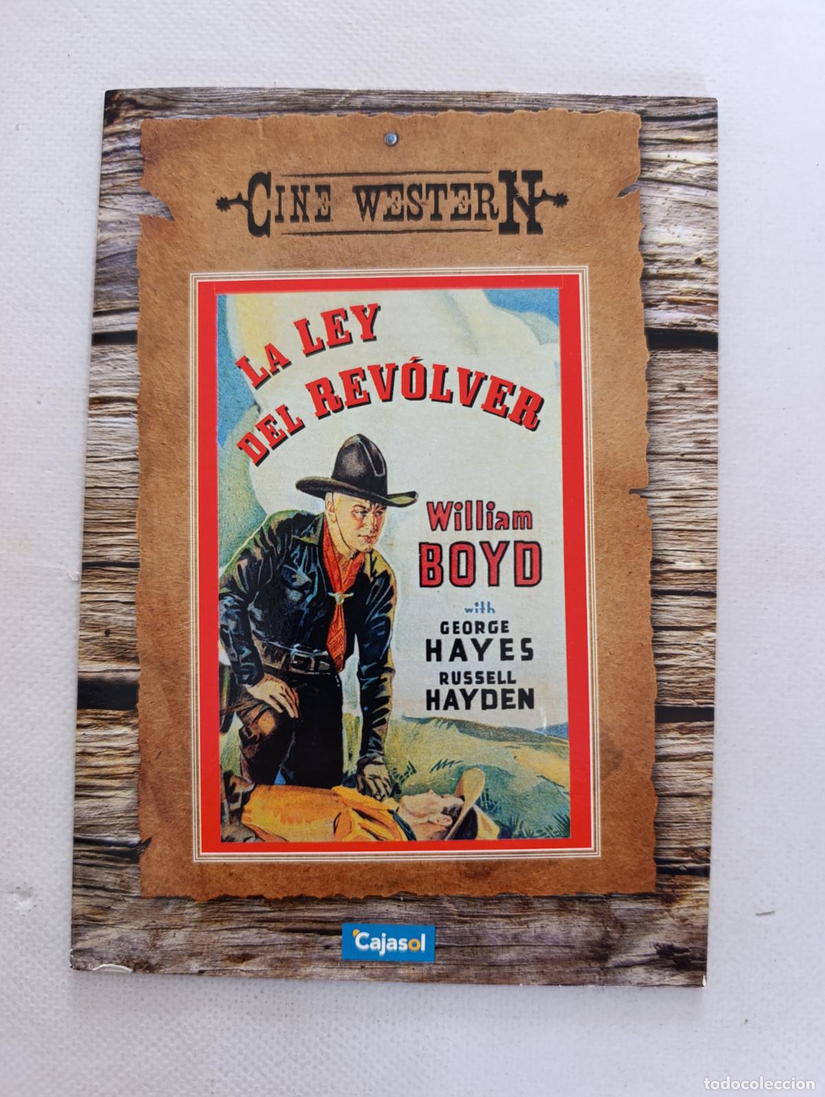 Cine: DVD LA LEY DEL REVOLVER - WILLIAM BOYD - FUNDA FINA CARTON (Z5)