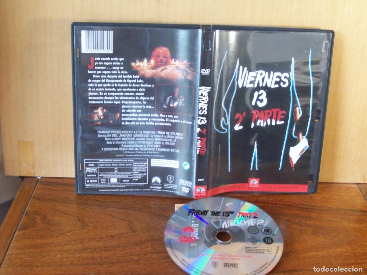 Cine: VIERNES 13 - 2&ordf; PARTE - AMY STEEL - JOHN FUREY - ADRIENNE KING - DVD