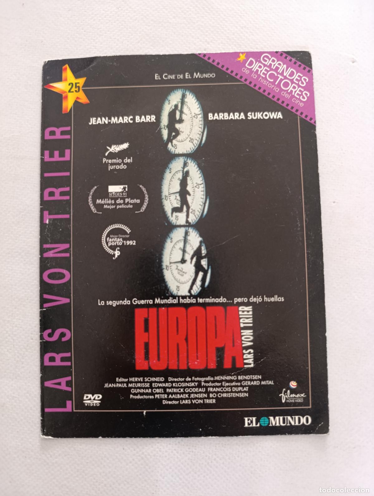 Cine: DVD EUROPA - LARS VON TRIER - FUNDA FINA CARTON (L7)